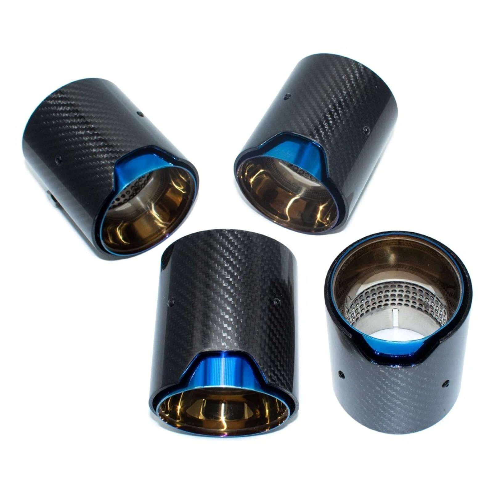 Schalldämpfer Spitze Für M2 F8 Für M3 F80 Für M4 F82 Für M5 F10 Für M6 F12 4 Stück Carbonfaser Matt Auto Auspuffblende Schalldämpferspitze 70mm Düse Auspuffblende Auto Schalldämpfer Spitze Für M2 F8 Für M3 F80 Für M4 F82 Für M5 F10 Für M6 F12 4 Stück Carbonfaser Matt Auto Auspuffblende Schalldämpferspitze 70mm Düse Auspuffblende Auto von LKRGBXA
