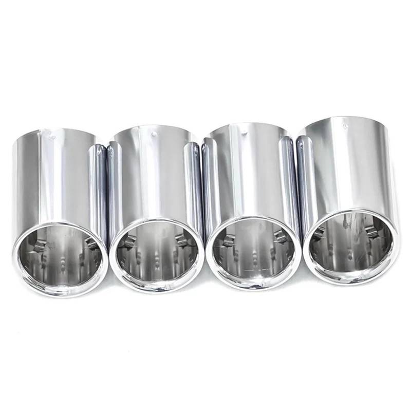Schalldämpfer Spitze Für M2 Für M3 Für M4 F80 F82 F83 F87 Auspuffendrohrabdeckung Edelstahl-Schalldämpfer-Düsensystem Auspuffblende Auto von LKRGBXA