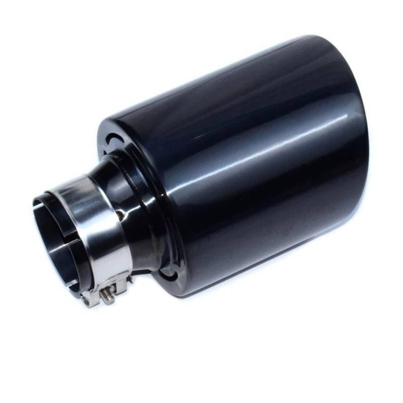 Schalldämpfer Spitze Für VW Für GTI MK7 Für Golf 7 Edelstahl-Autoauspuffanlage Universal-Auspuffrohrdüse 60MM 63mm Schalldämpferspitze Auspuffblende Auto von LKRGBXA