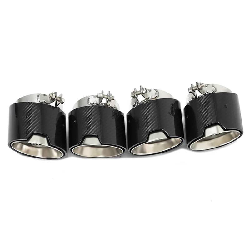 Schalldämpfer Spitze Für X3M Für X4M F97 F98 Leistung 4 Teile/los Auto Auspuffrohr Direkt Stecker Schalldämpfer Spitze Düse Endrohr Auspuffblende Auto von LKRGBXA