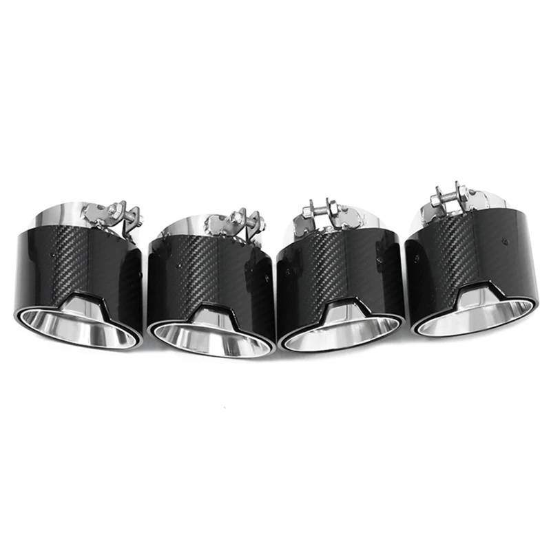 Schalldämpfer Spitze Für X3M Für X4M F97 F98 Leistung 4 Teile/los Auto Auspuffrohr Direkt Stecker Schalldämpfer Spitze Düse Endrohr Auspuffblende Auto von LKRGBXA