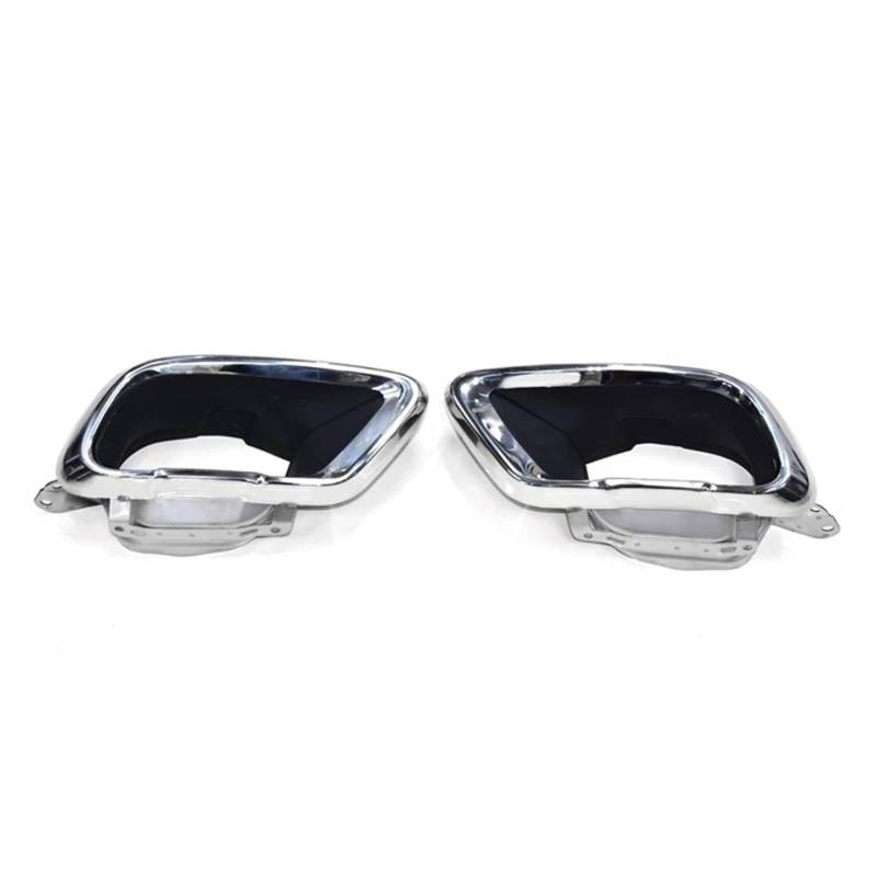 Schalldämpfer Spitze Für X5 G05 Für X6 G06 Für X7 G07 2020 2021 2022 2023 Autoauspuffspitzen Sport Schwarzes Quadrat Edelstahlverkleidung Endrohre Düse Auspuffblende Auto von LKRGBXA