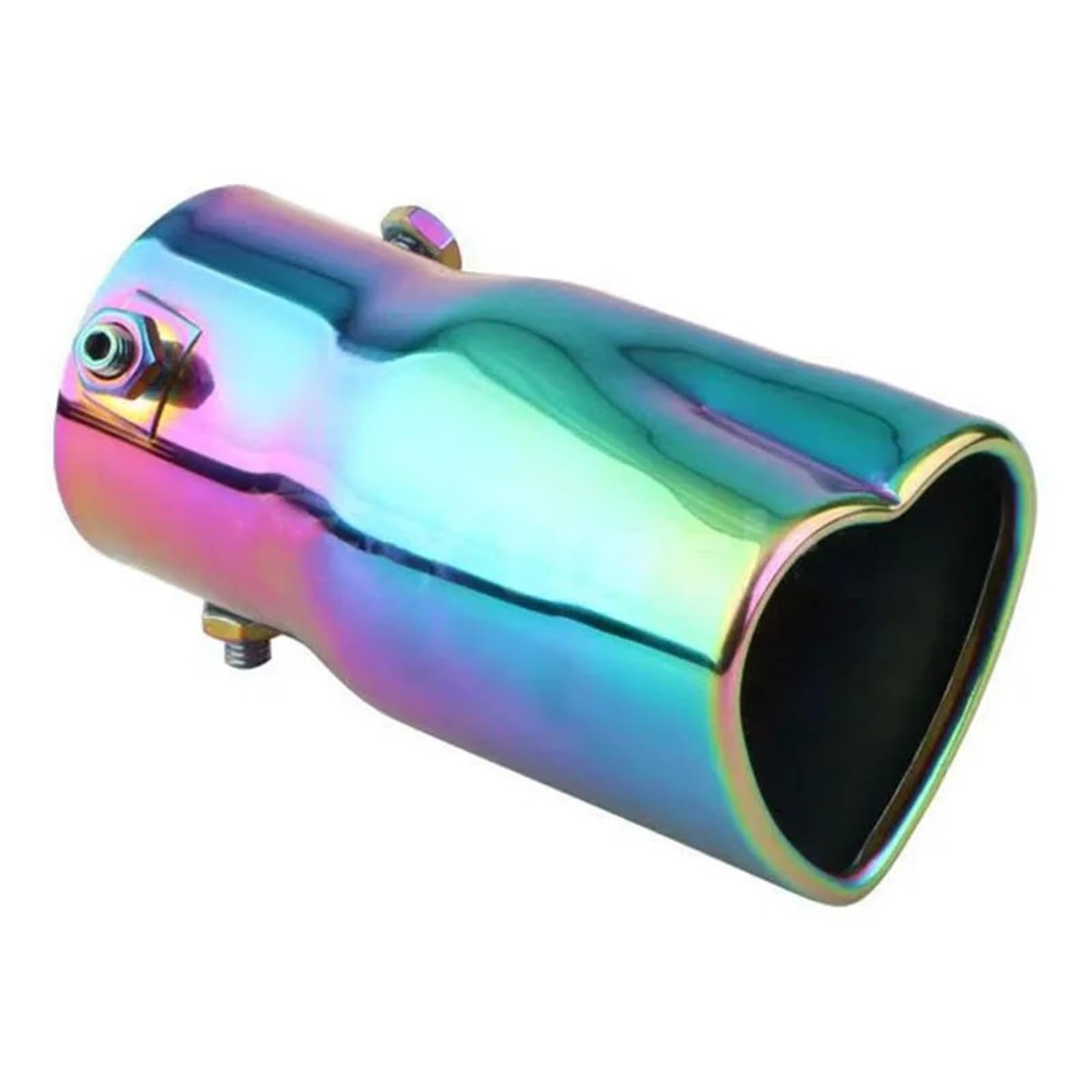 Schalldämpfer Spitze Herzförmige Auspuffanlagen 63 cm Edelstahl-Kohlefaserspitzen Schalldämpfer-Endrohrrohr Modifiziertes Autozubehör Auspuffblende Auto Schalldämpfer Spitze Herzförmige Auspuffanlagen 63 cm Edelstahl-Kohlefaserspitzen Schalldämpfer-Endrohrrohr Modifiziertes Autozubehör Auspuffblende Auto von LKRGBXA