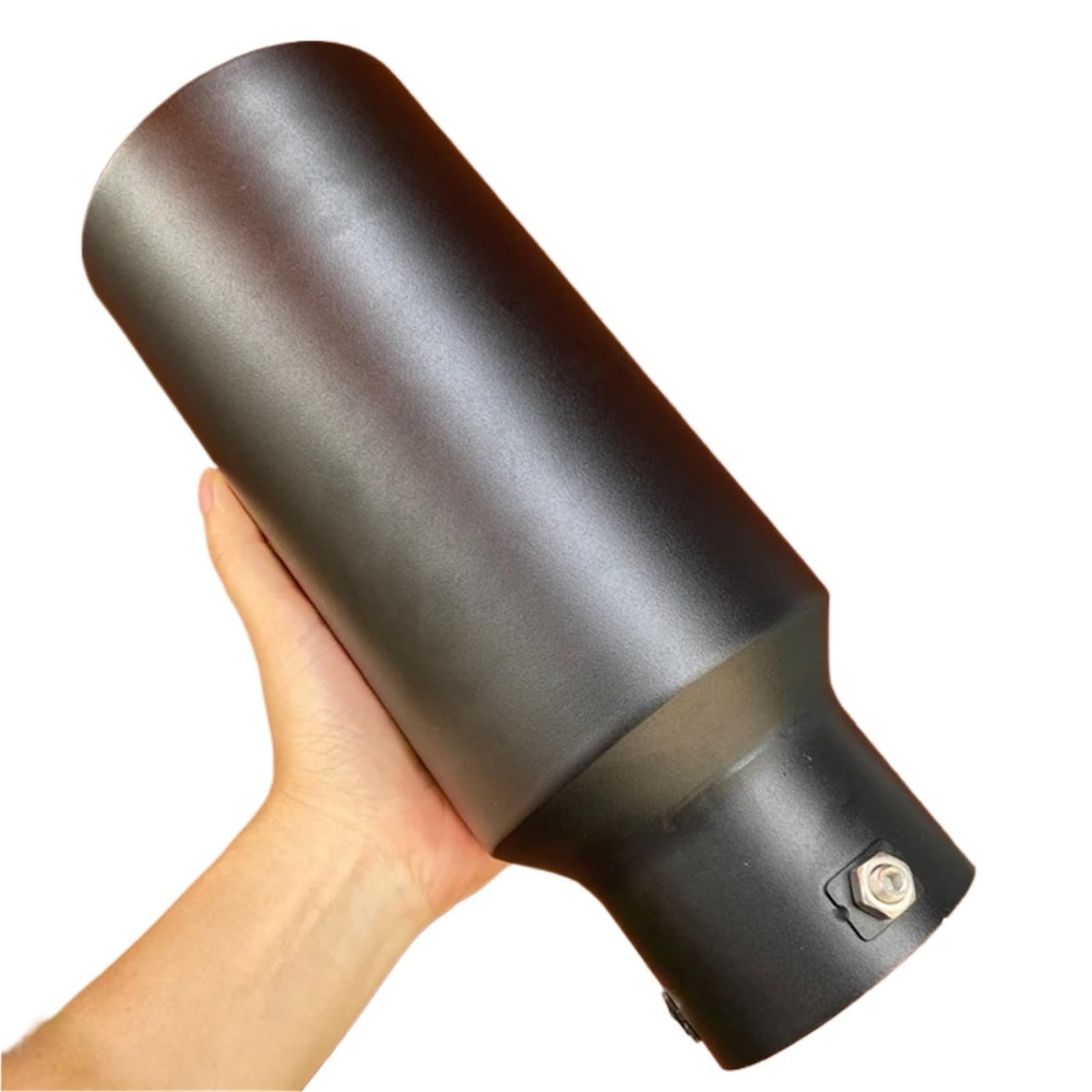 Schalldämpfer Spitze Schalldämpfer-Endrohr Auspuffspitze Edelstahl Enddekoration Universal Langes Schwarzes Autozubehör Auspuffblende Auto Schalldämpfer Spitze Schalldämpfer-Endrohr Auspuffspitze Edelstahl Enddekoration Universal Langes Schwarzes Autozubehör Auspuffblende Auto von LKRGBXA