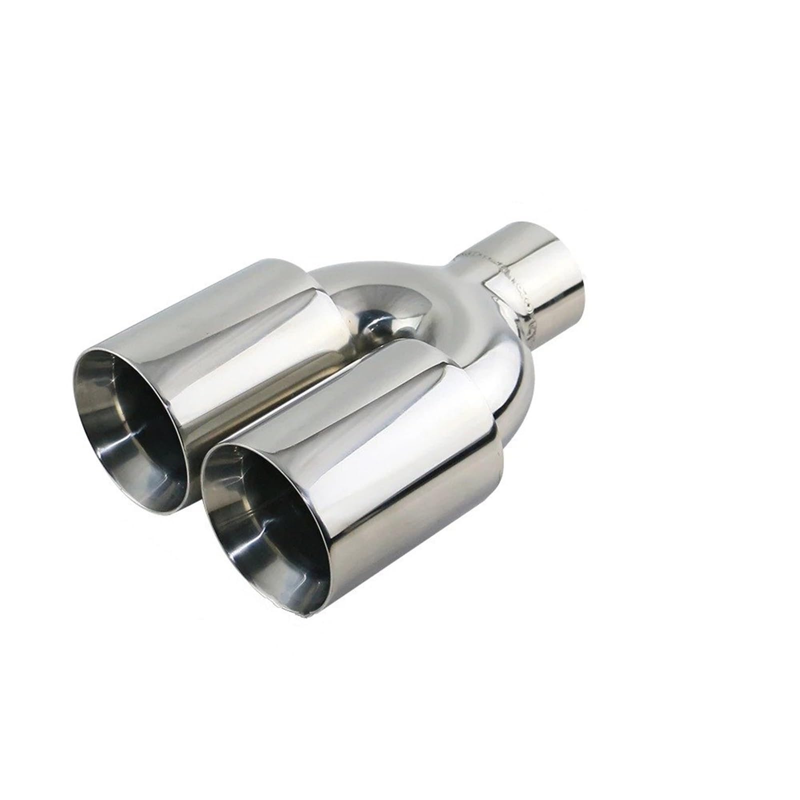 Schalldämpfer Spitze Universal 2,5 ''Dual Auto Auspuff TIPP Edelstahl Auto Schalldämpfer Chrom Silber Fahrzeug Endrohr Auspuffblende Auto Schalldämpfer Spitze Universal 2,5 ''Dual Auto Auspuff TIPP Edelstahl Auto Schalldämpfer Chrom Silber Fahrzeug Endrohr Auspuffblende Auto von LKRGBXA
