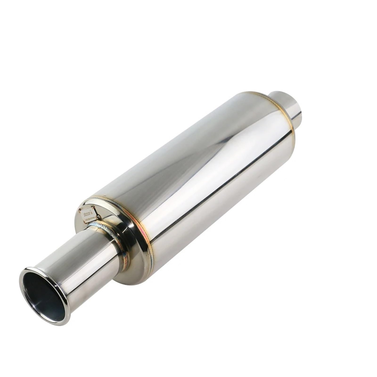 Schalldämpfer Spitze Universal 4,5 Zoll Body Flow Auto Auspuffrohr Endschalldämpfer Für 2,5 Zoll Einlass Und Auslass Auspuffblende Auto Schalldämpfer Spitze Universal 4,5 Zoll Body Flow Auto Auspuffrohr Endschalldämpfer Für 2,5 Zoll Einlass Und Auslass Auspuffblende Auto von LKRGBXA