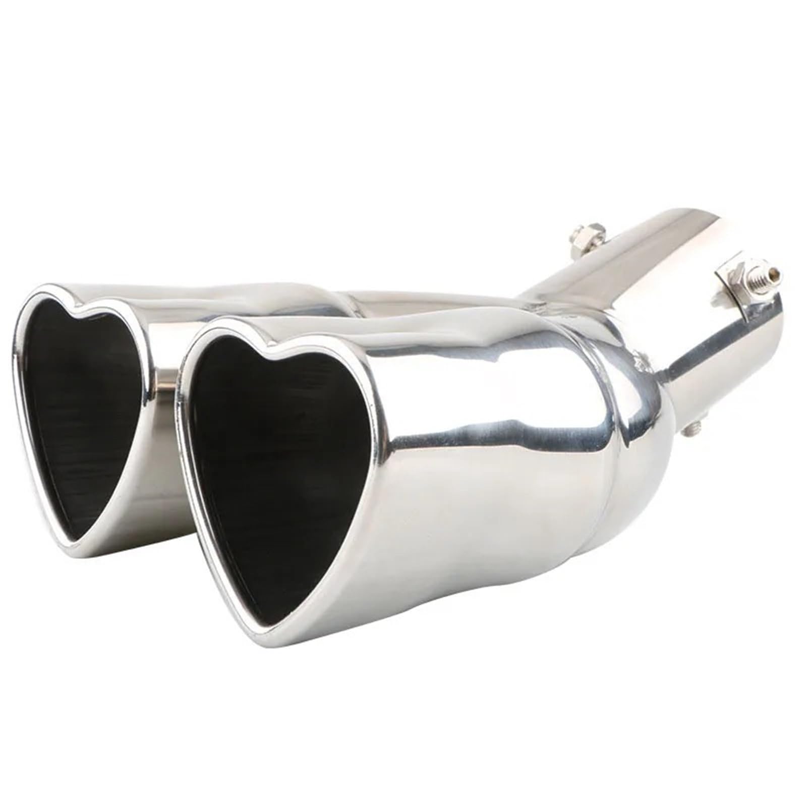Schalldämpfer Spitze Universal-Auspuffanlagen Love Type 63mm Schalldämpfer Edelstahl Silber Bunte Spitzen Schalldämpfer Endrohr Autozubehör Auspuffblende Auto Schalldämpfer Spitze Universal-Auspuffanlagen Love Type 63mm Schalldämpfer Edelstahl Silber Bunte Spitzen Schalldämpfer Endrohr Autozubehör Auspuffblende Auto von LKRGBXA