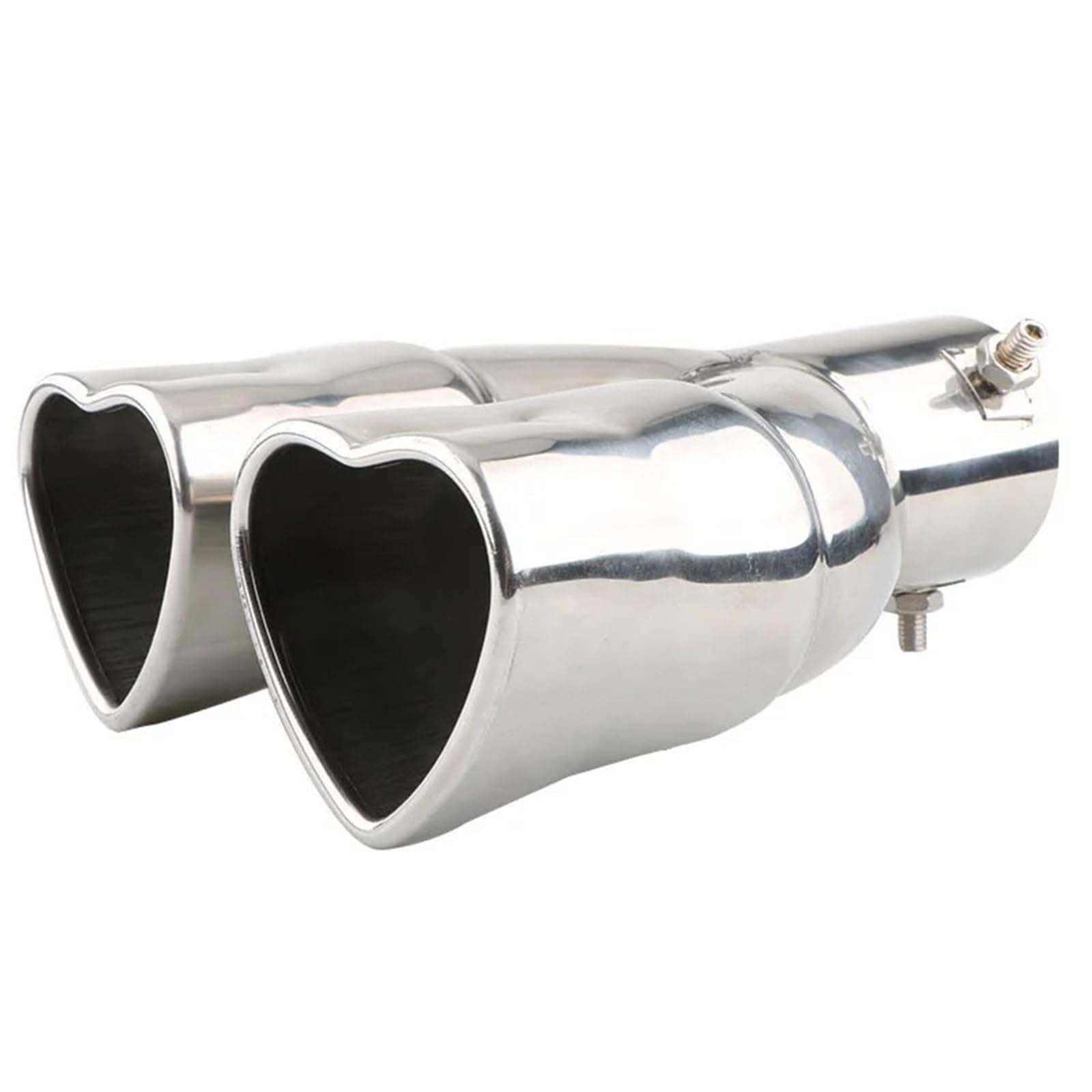Schalldämpfer Spitze Universal-Auspuffanlagen Love Type 63mm Schalldämpfer Edelstahl Silber Bunte Spitzen Schalldämpfer Endrohr Autozubehör Auspuffblende Auto Schalldämpfer Spitze Universal-Auspuffanlagen Love Type 63mm Schalldämpfer Edelstahl Silber Bunte Spitzen Schalldämpfer Endrohr Autozubehör Auspuffblende Auto von LKRGBXA