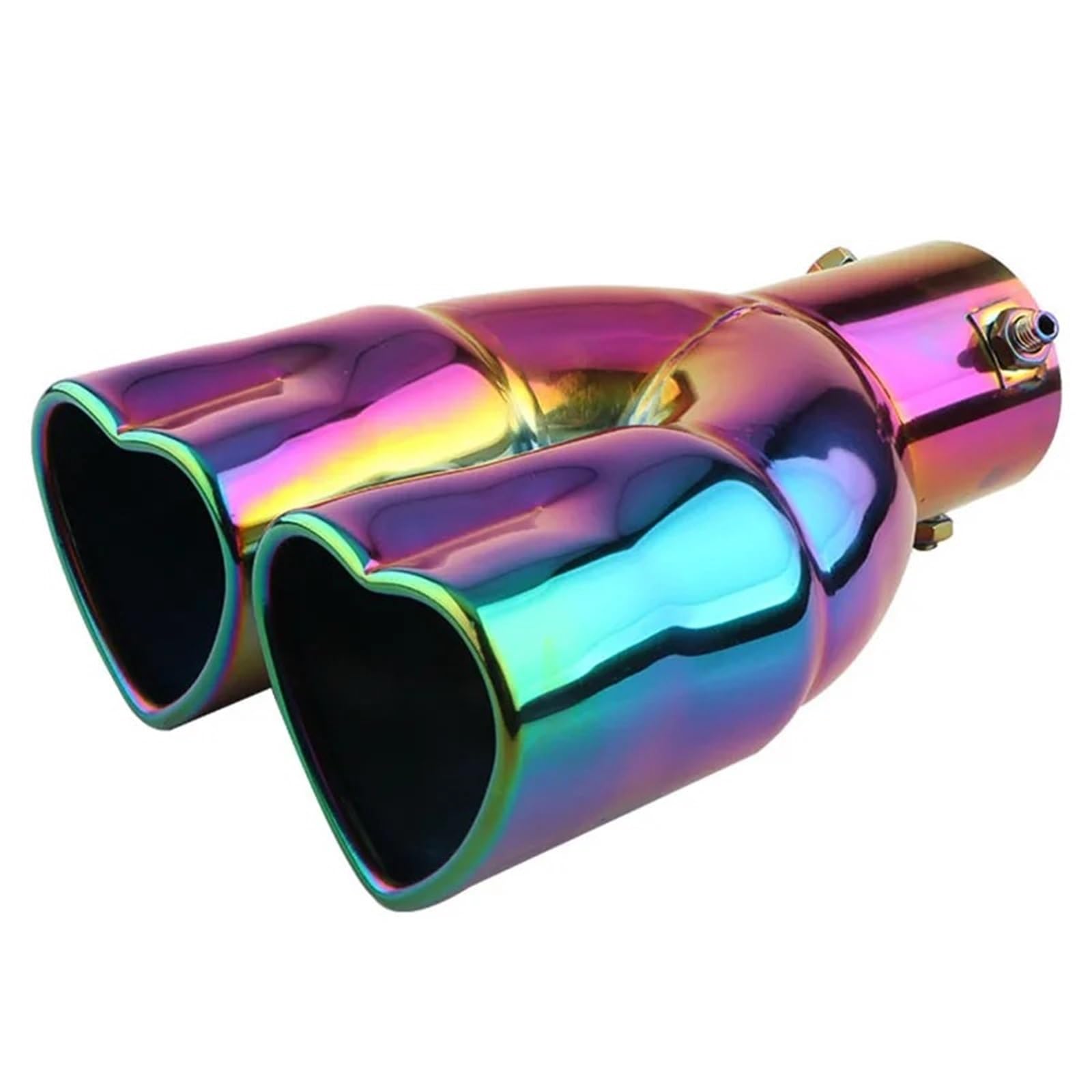 Schalldämpfer Spitze Universal-Auspuffanlagen Love Type 63mm Schalldämpfer Edelstahl Silber Bunte Spitzen Schalldämpfer Endrohr Autozubehör Auspuffblende Auto Schalldämpfer Spitze Universal-Auspuffanlagen Love Type 63mm Schalldämpfer Edelstahl Silber Bunte Spitzen Schalldämpfer Endrohr Autozubehör Auspuffblende Auto von LKRGBXA