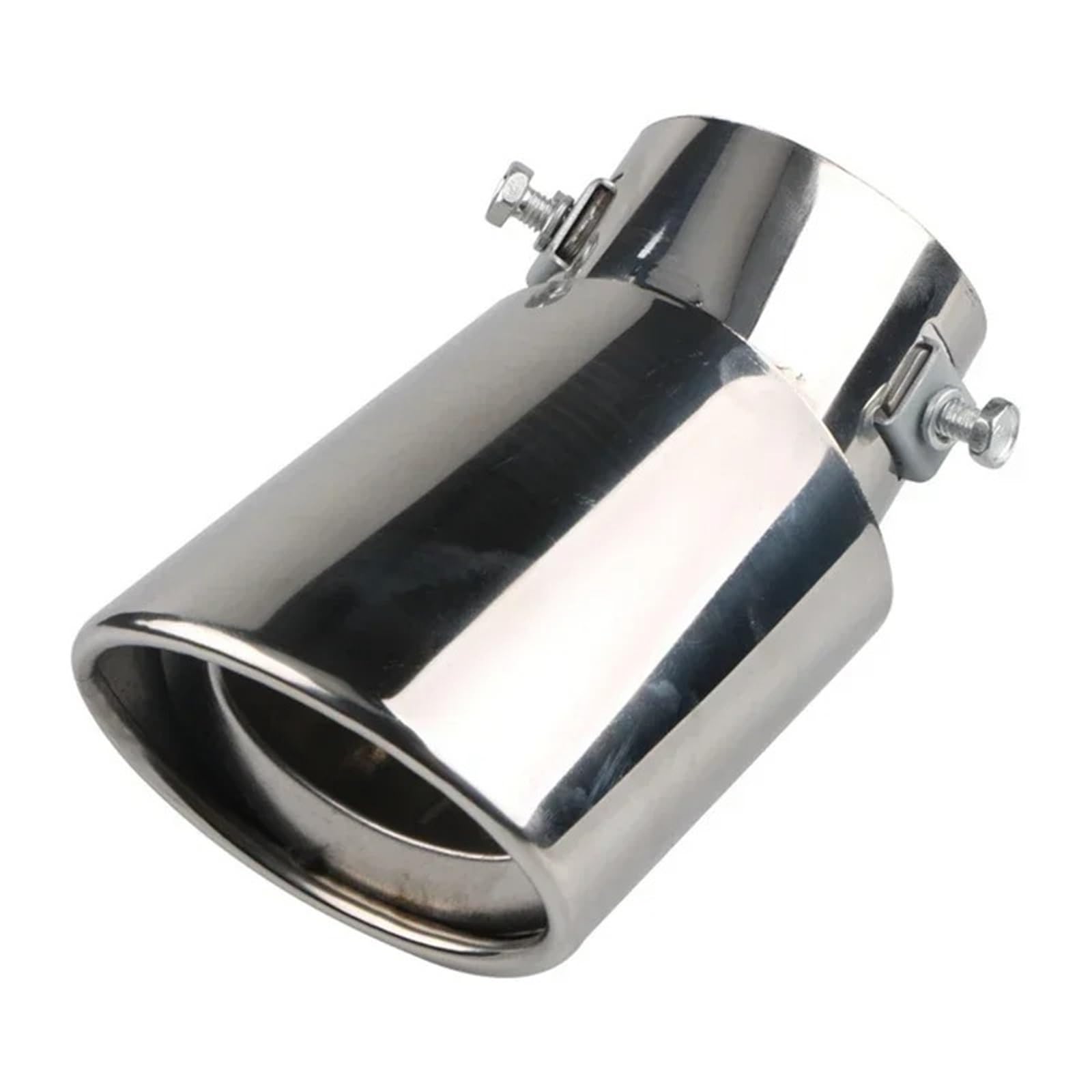 Schalldämpfer Spitze Universal Auto Auspuff Schalldämpfer Spitze Runde Edelstahl Schwanz Hinten Chrom Rohr Auspuffblende Auto Schalldämpfer Spitze Universal Auto Auspuff Schalldämpfer Spitze Runde Edelstahl Schwanz Hinten Chrom Rohr Auspuffblende Auto von LKRGBXA
