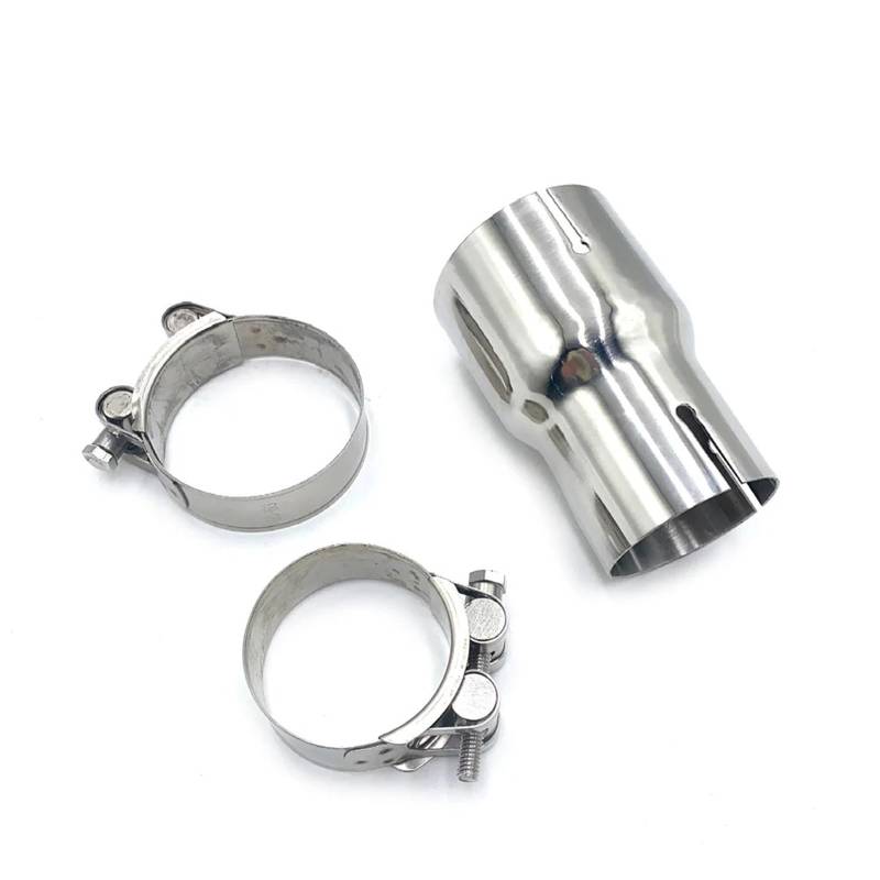 Schalldämpfer Spitze Universal Auto Motorrad Zubehör Edelstahl Auspuffrohr Reduzieradapter Auspuffrohr Pipeline Geschweißtes Rohr Auspuffblende Auto von LKRGBXA