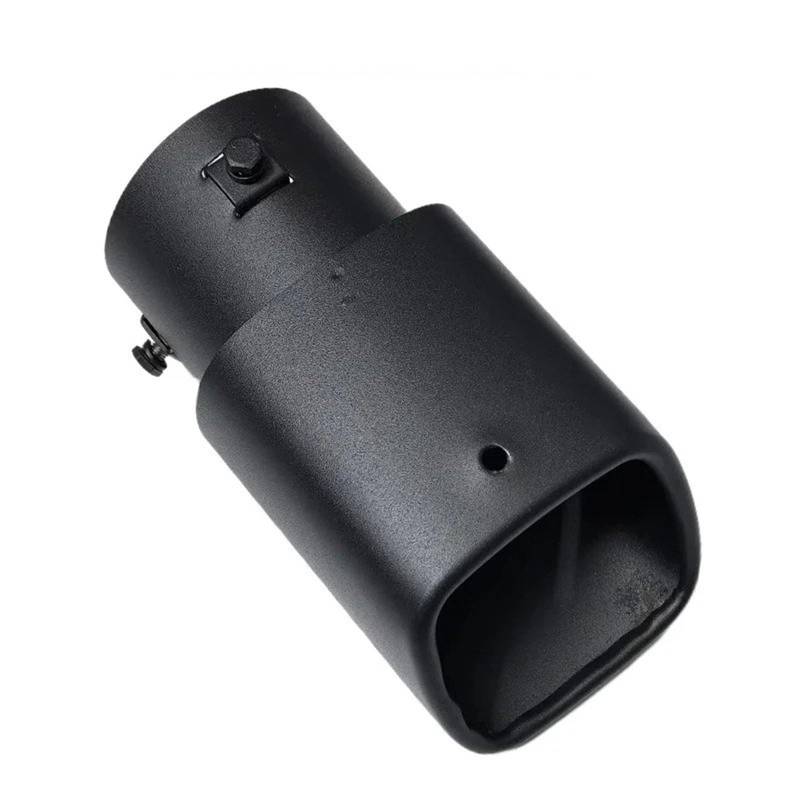 Schalldämpfer Spitze Universal Auto Quadrat Auspuff Schalldämpfer Spitze Endrohr Edelstahl Rohr Polieren Oberfläche Dekoration Einlass 75mm Auspuffblende Auto von LKRGBXA