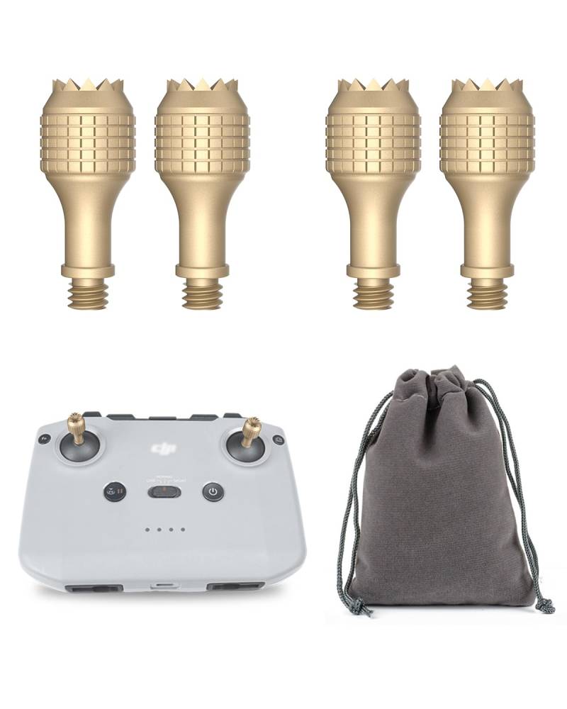 LKTOP 2 Paar Fernbedienung Joystick Stick für DJI RC-N1/N2/N3, Rocker Ersatzteile für DJI Mini 3/Mini 3 Pro/Mini 2/Mini 2 SE/Mini 4K/Air 2/Air 2S/Air 3S/Mavic 3/Mavic 3 Pro/Neo Drohnenzubehör von LKTOP