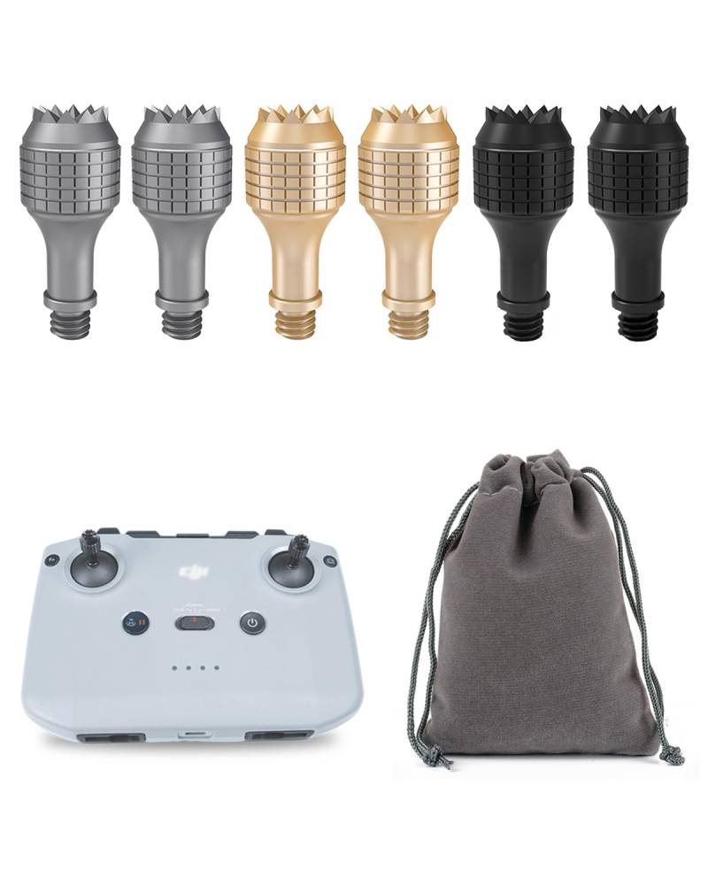 LKTOP 3 Paar Fernbedienung Joystick Stick für DJI RC-N1/N2/N3, Rocker Ersatzteile für DJI Mini 3/Mini 3 Pro/Mini 2/Mini 2 SE/Air 2/Air 2S/Air 3S/Mavic 3/Mavic 3 Pro/Neo Drohnenzubehör von LKTOP