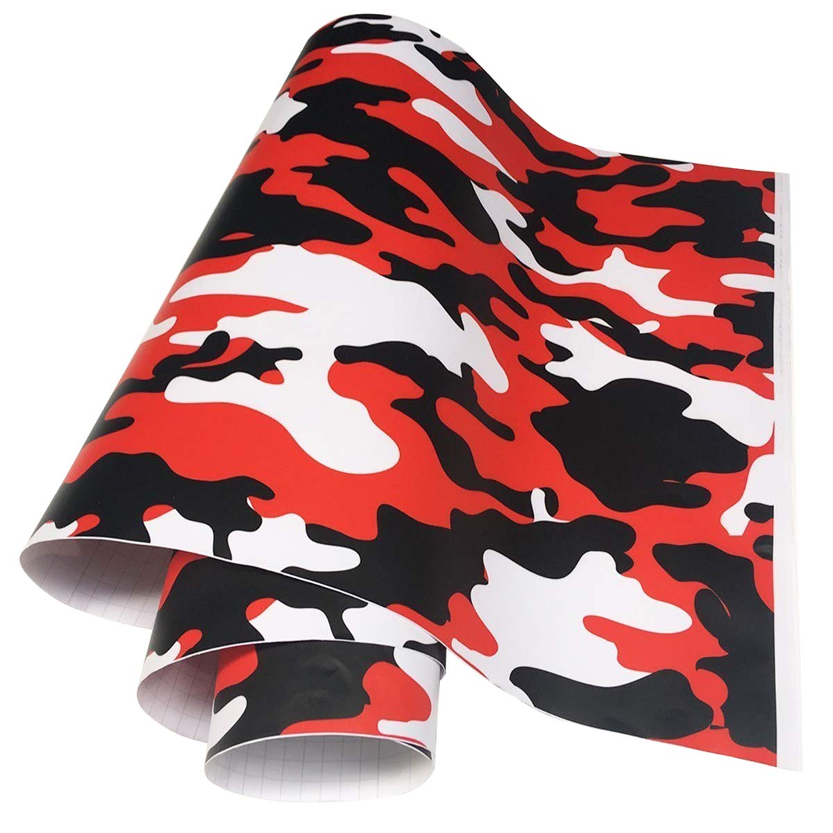 LKXHarleya Rot Camo Autofolie Aufkleber Adhesive Auto Vinylfolie Fahrzeug Lackschutzfolie Tarnung Vinyl Aufkleber für Auto Bike Motorrad Boot Laptop, 50x500cm LKXHarleya Rot Camo Autofolie Aufkleber Adhesive Auto Vinylfolie Fahrzeug Lackschutzfolie Tarnung Vinyl Aufkleber für Auto Bike Motorrad Boot Laptop, 50x500cm von LKXHarleya