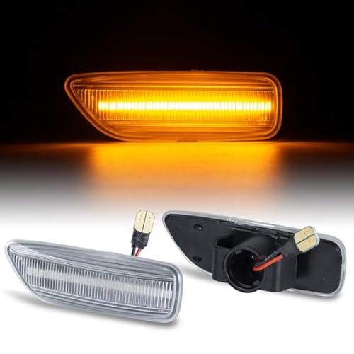 LED SEITENBLINKER für VOLVO S60 | S80 | V70 | XC70 | XC90 | KLARGLAS von LLCTOOLS