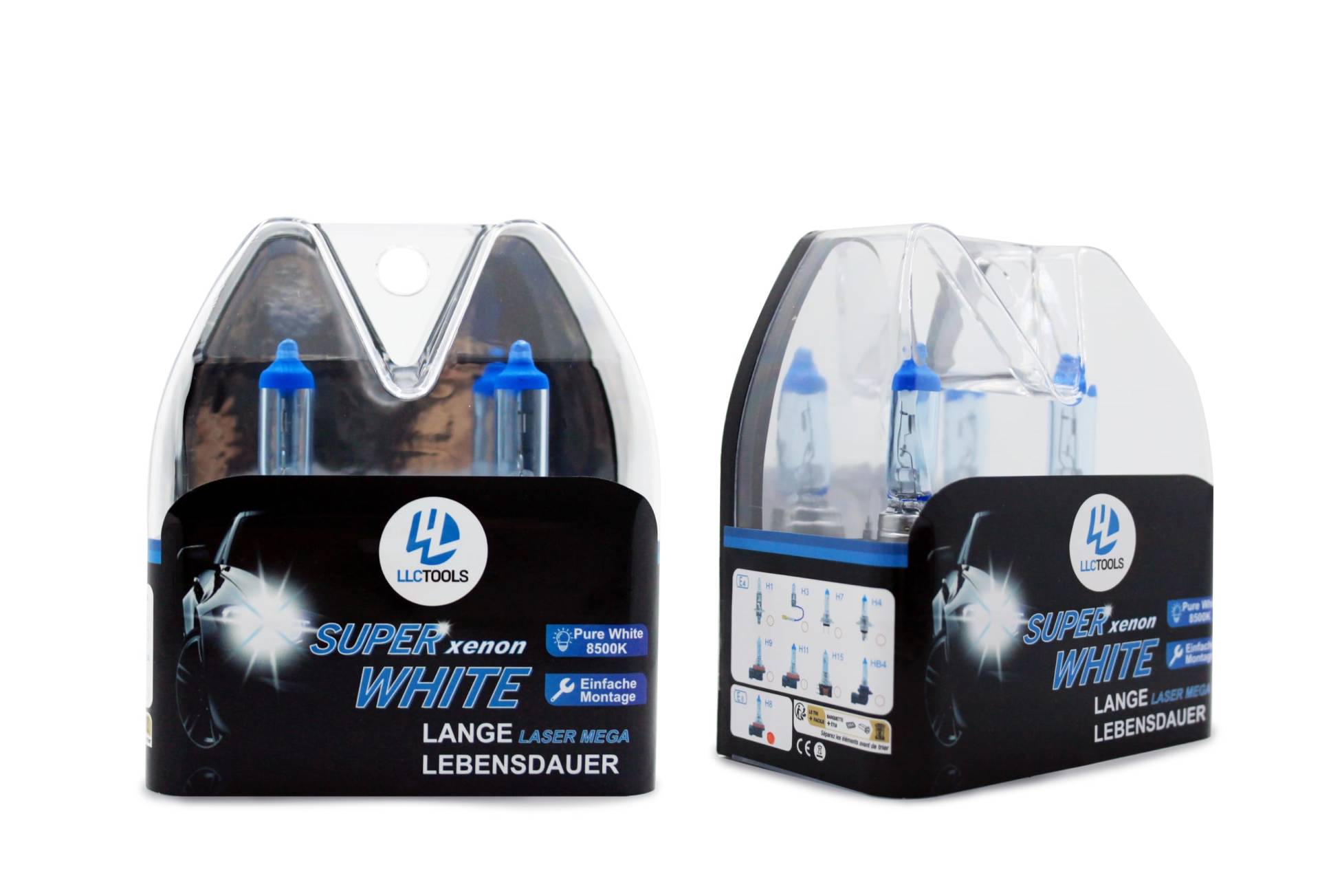 LLCTOOLS 2er Set H8 55W Xenon Style Look Lampen Weiß Halogen Birnen Autolampe GLÜHBIRNEN LLCTOOLS 2er Set H8 55W Xenon Style Look Lampen Weiß Halogen Birnen Autolampe GLÜHBIRNEN von LLCTOOLS