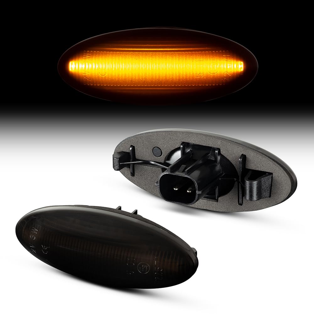 LLCTOOLS - Hell leuchtender LED Seitenblinker - LED Blinker Auto mit E-Prüfzeichen - Voll-LED Blinker mit CAN-Bus-Technologie - Passend für RAV4 III TYP ACA ACE | YARIS Typ P9 LLCTOOLS - Hell leuchtender LED Seitenblinker - LED Blinker Auto mit E-Prüfzeichen - Voll-LED Blinker mit CAN-Bus-Technologie - Passend für RAV4 III TYP ACA ACE | YARIS Typ P9 von LLCTOOLS