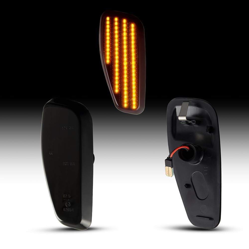 LLCTOOLS LED SEITENBLINKER Smoke passend für Jeep Renegade | BJ ab 2014> | Smoke von LLCTOOLS