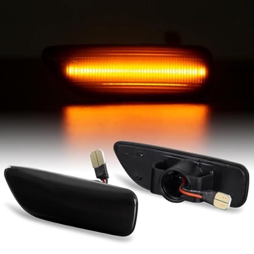 LLCTOOLS LED SEITENBLINKER Smoke passend für S60 | S80 | V70 | XC70 | XC90 | SMOKE von LLCTOOLS