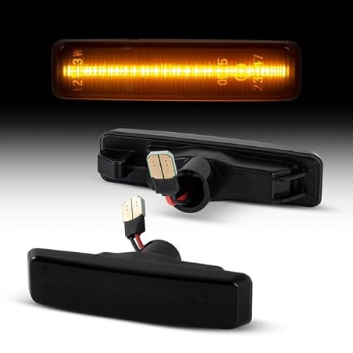 LLCTOOLS LED SEITENBLINKER kompatibel mit E39 Limo + Touring | E39 | 1994-2004 | SMOKE von LLCTOOLS