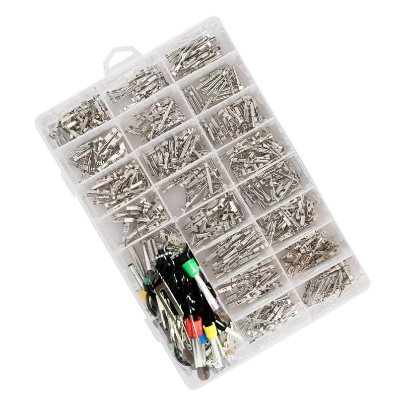 Essential Auto Wire Terminals Set Precisions Elektrische Steckverbinder Auto Elektrische Steckverbinder Set für Auto Wartung von LLHCF