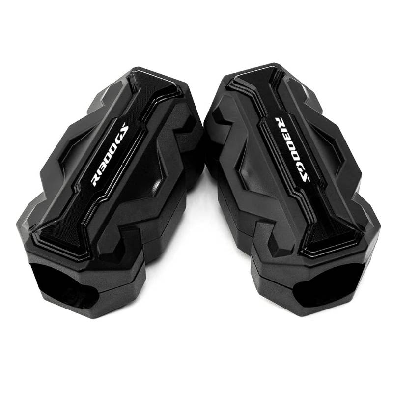 LLIDFONK Für BMW R1300GS ADVENTURE R 1300GS R 1300 GS ADV 2023-2025 Motorrad Zubehör Motorschutzbügel Stoßfänger Sturzprotektor Blöcke R1300GS ADV Dekorativer Stoßfänger (Schwarz) von LLIDFONK
