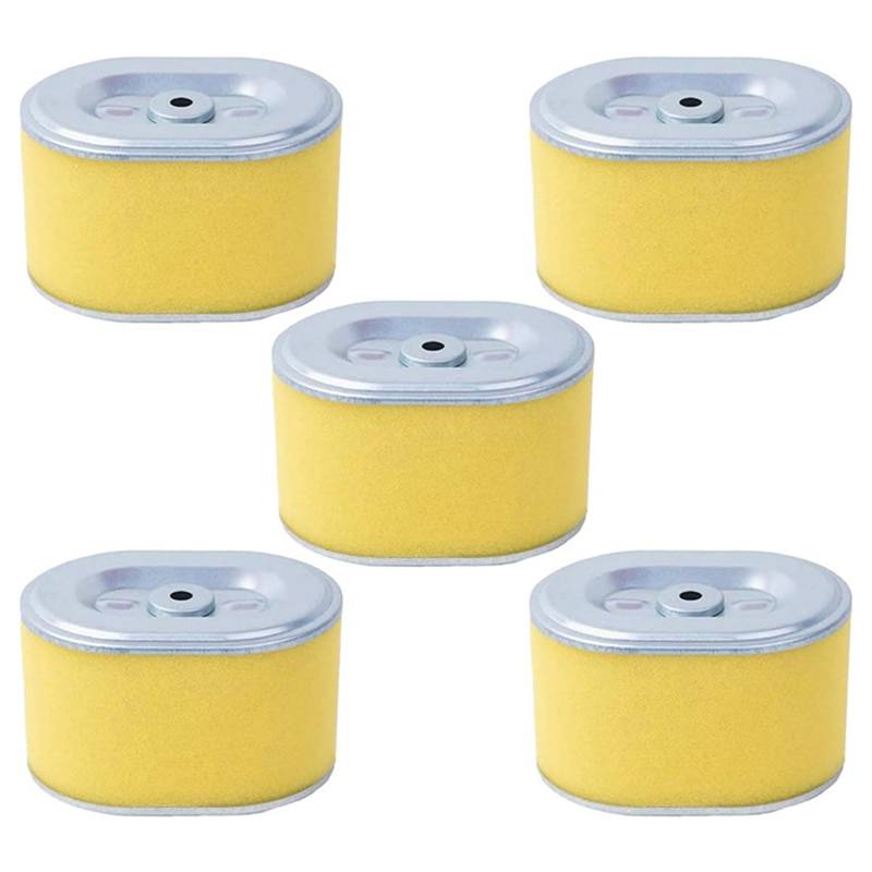 5 Stück effizienter Luftfiltermotor ersetzt Vorfilter Haushaltsreinigungswerkzeuge Gartenteil für GX160 Rasentrimmer von LLINthy
