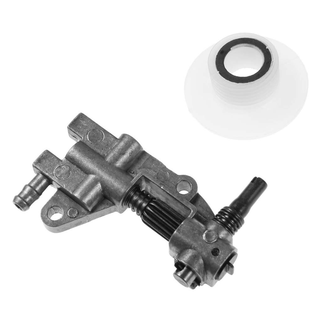 Für Kettensäge 4500 5200 5800 45CC 52CC 58CC Kettenteile Antrieb Kettensäge Ölpumpe mit Zahnrad Schnecke Set Gartenwerkzeug Teile Für Kettensäge 4500 5200 5800 45CC 52CC 58CC Kettenteile Antrieb Kettensäge Ölpumpe mit Zahnrad Schnecke Set Gartenwerkzeug Teile von LLINthy