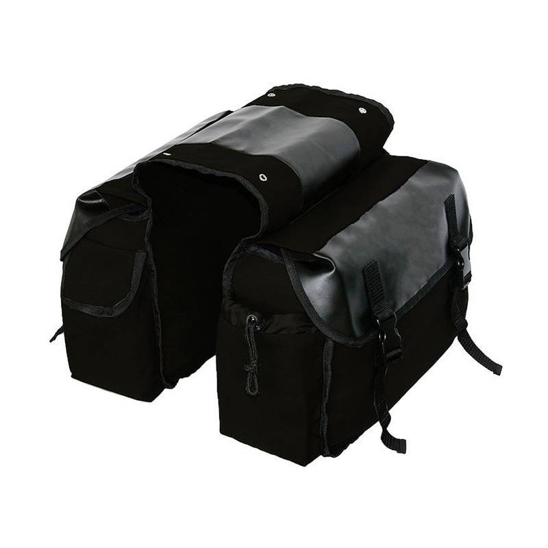 LLINthy 40L Fahrräder Gepäckträgertasche für Heckträger Fahrräder Gepäck Gepäckträger Träger Doppel Kofferraum Radfahren Gepäckträgertasche von LLINthy