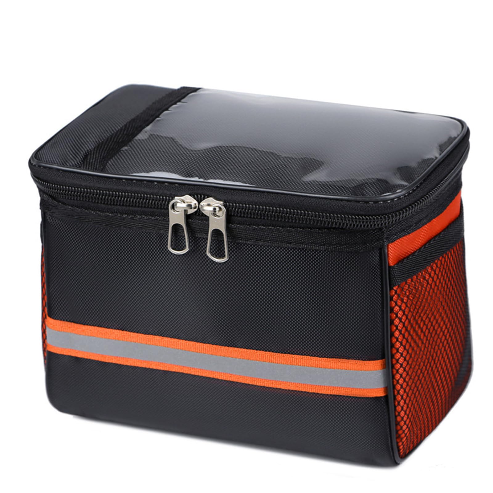 LLINthy Fahrradlenkertasche für Fahrräder, Rahmentaschen, Organizer, Tasche, große Fahrräder, Vorderaufbewahrungstaschen mit reflektierenden Streifen LLINthy Fahrradlenkertasche für Fahrräder, Rahmentaschen, Organizer, Tasche, große Fahrräder, Vorderaufbewahrungstaschen mit reflektierenden Streifen von LLINthy