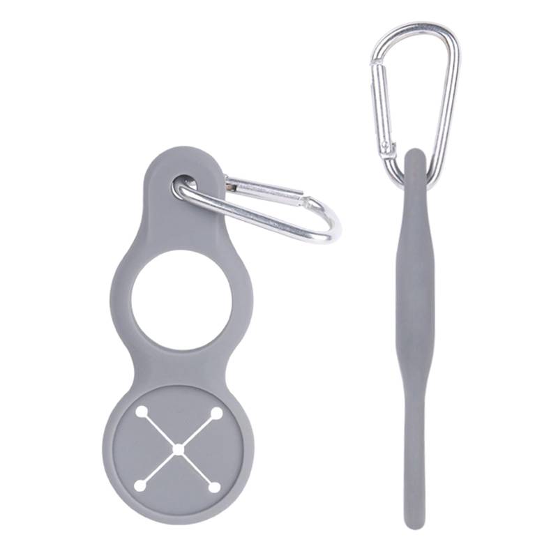 Silikon Sport Wasserkocher Schnalle Outdoor Karabiner Wasserflaschenhalter Handtuchhaken Clip Rucksack Aufhänger Wandern Radfahren Werkzeug von LLINthy