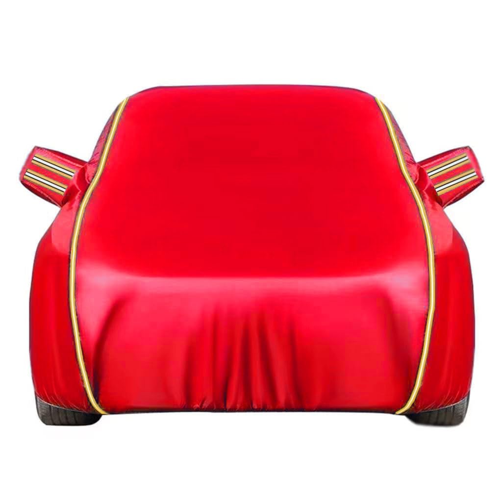 Autoabdeckungen für KONA N-Line 2020-2025|wasserdichte Sonnenschutz-Kratzfeste Autohaube Universal Custom Außengarage zum Schutz winddichter Vollabdeckungen von LLJPJXB