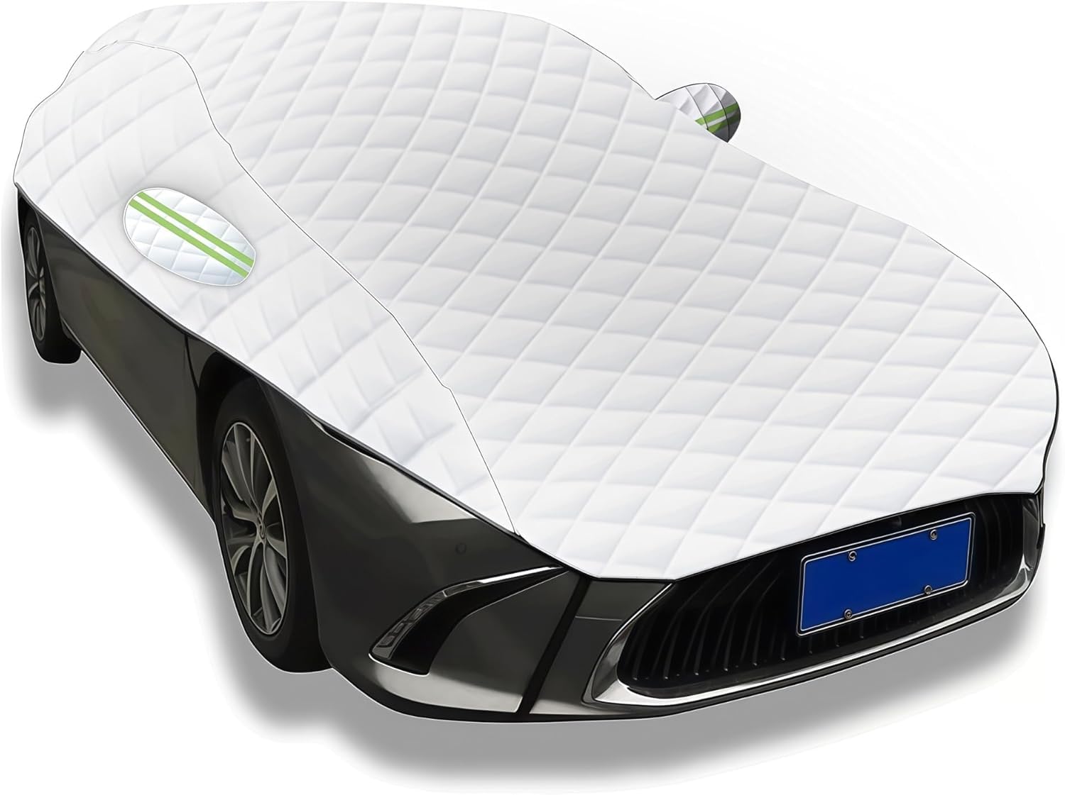 Hagelschutz-Halbgarage für Toyota GR Supra 2020-2024|Winddichte Outdoor-Autoabdeckung, hagelsicher, Allwetterschutz, Plane, UV-beständig von LLJPJXB