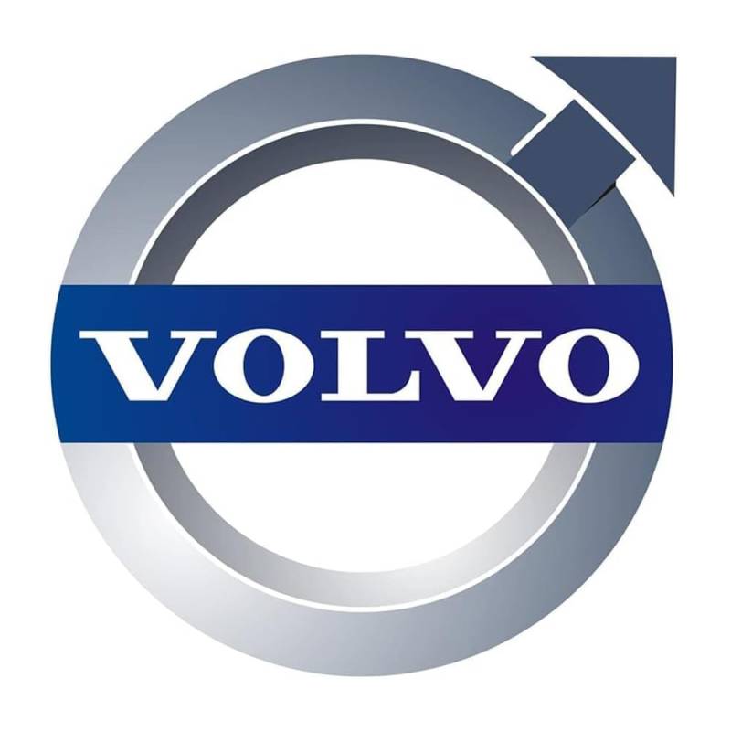 LLTSNT Auto Logo Emblem Badge für Volvo FH16 Big Truck New FH FM FMX,Frontklappe Kofferraum Heckklappen Logo Aufkleber Selbstklebend Karosserie Styling Anbauteile Zubehör,A von LLTSNT