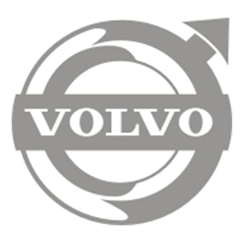 Auto Logo Emblem Badge für Volvo FH16 Big Truck New FH FM FMX,Frontklappe Kofferraum Heckklappen Logo Aufkleber Selbstklebend Karosserie Styling Anbauteile Zubehör,B von LLTSNT