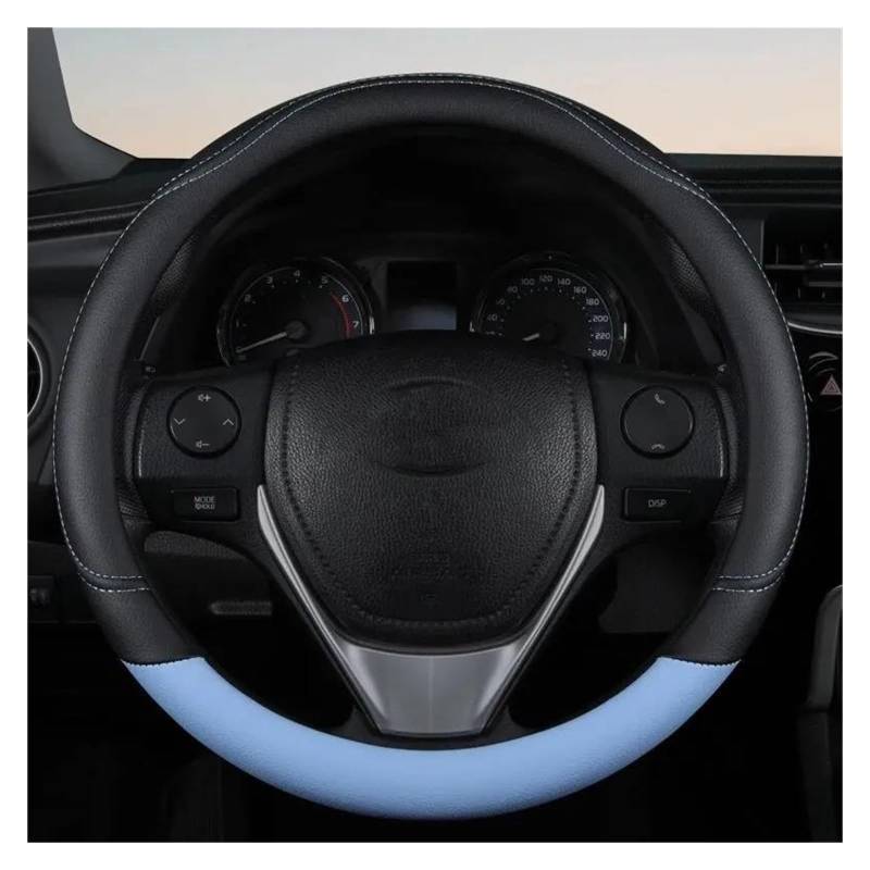 Auto Lenkradbezug Auto-Lenkradabdeckung 15 Zoll Lenkradabdeckung Auto-Innenausstattung(Blue) von LLYIXUAI