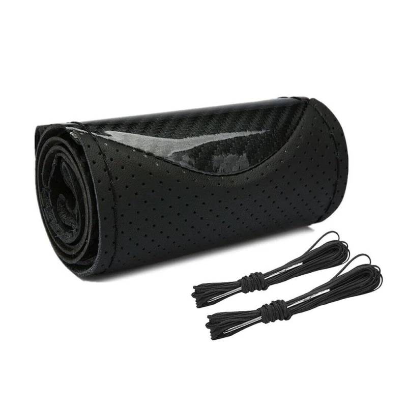 Auto Lenkradbezug Carbon Fiber Auto Lenkrad Abdeckung 15 "38cm Auto Innen von LLYIXUAI