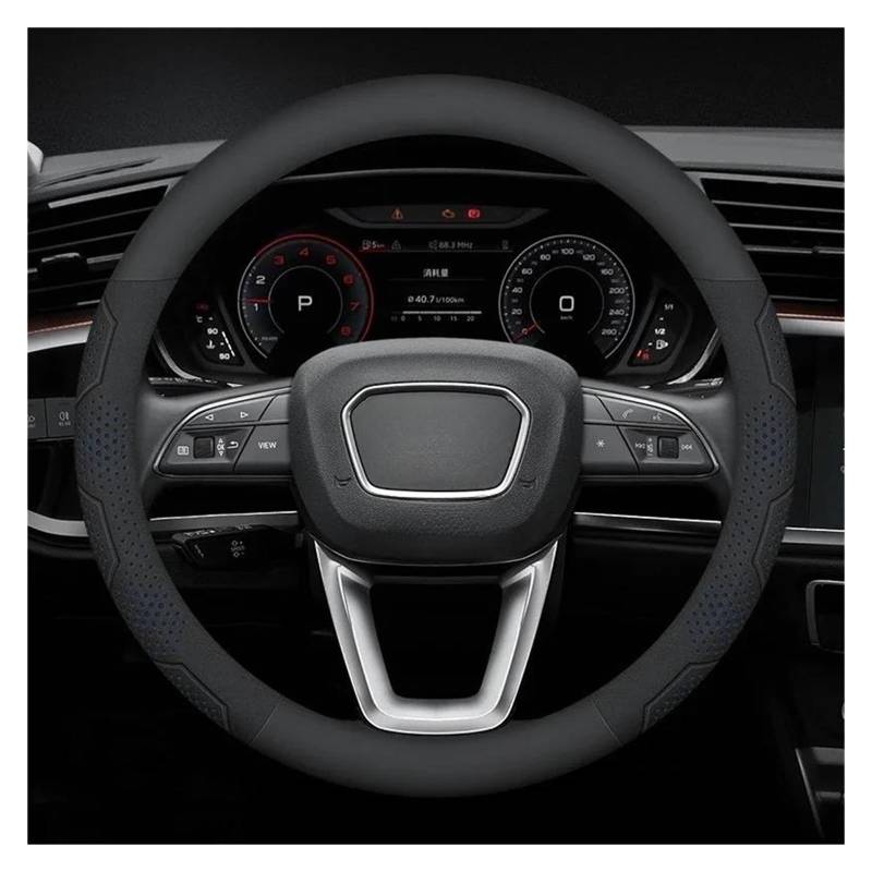 Auto Lenkradbezug Für ABT A1 A2 A3 A4 A5 A6 A7 A8 Für Q2 Q3 Q4 Q5 Q7 Q8 RS3 RS4 RS5 RS6 S3 S4 S5 S6 TT Auto Lenkradabdeckung(O Blue) von LLYIXUAI