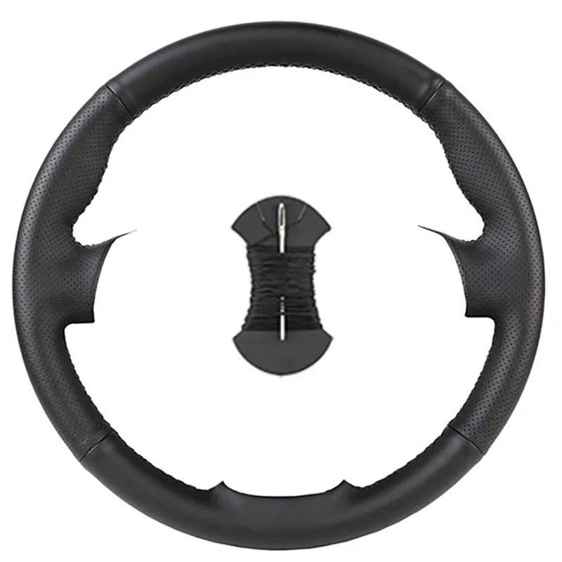 Auto Lenkradbezug Für Lexus Für IS250 IS250C IS300 IS300C IS350 IS350C F Für Sport Auto Lenkrad Abdeckung(Black Thread) von LLYIXUAI