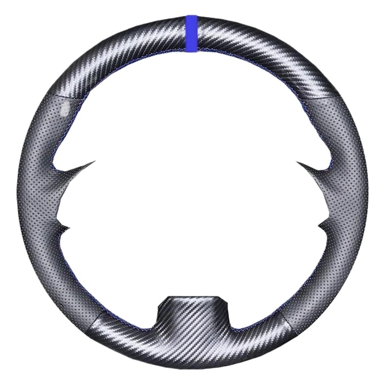 Auto Lenkradbezug Für Lexus Für IS250 IS250C IS300 IS300C IS350 IS350C F Für Sport Auto Lenkrad Abdeckung(Carbon Blue Thread) von LLYIXUAI