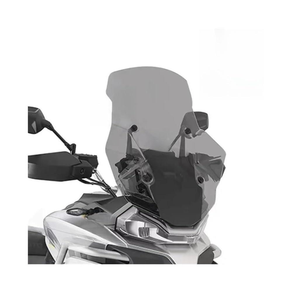 LLYIXUAI Motorrad Windabweiser Für 800MT Motorrad Windschutzscheibe Windschutz Windabweiser Visier Windschutzscheibe Spoiler(Gray 59CM) von LLYIXUAI