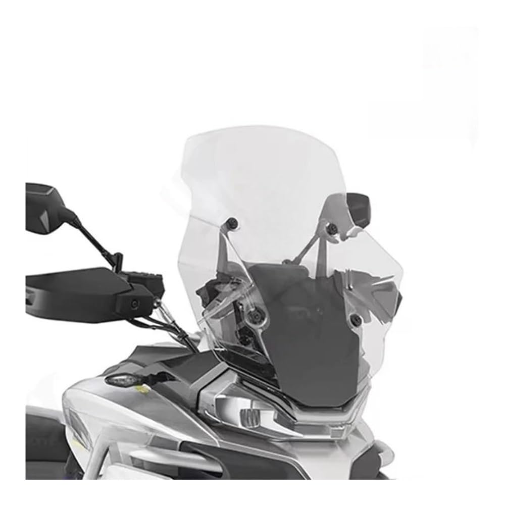 LLYIXUAI Motorrad Windabweiser Für 800MT Motorrad Windschutzscheibe Windschutz Windabweiser Visier Windschutzscheibe Spoiler(Transparent 54CM) von LLYIXUAI