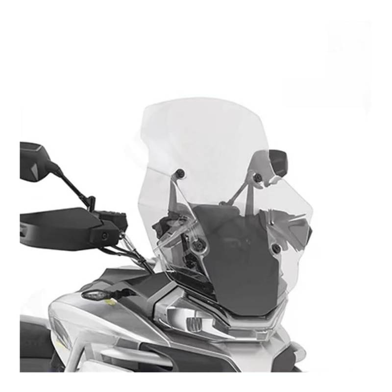 LLYIXUAI Motorrad Windabweiser Für 800MT Motorrad Windschutzscheibe Windschutz Windabweiser Visier Windschutzscheibe Spoiler(Transparent 54CM) von LLYIXUAI