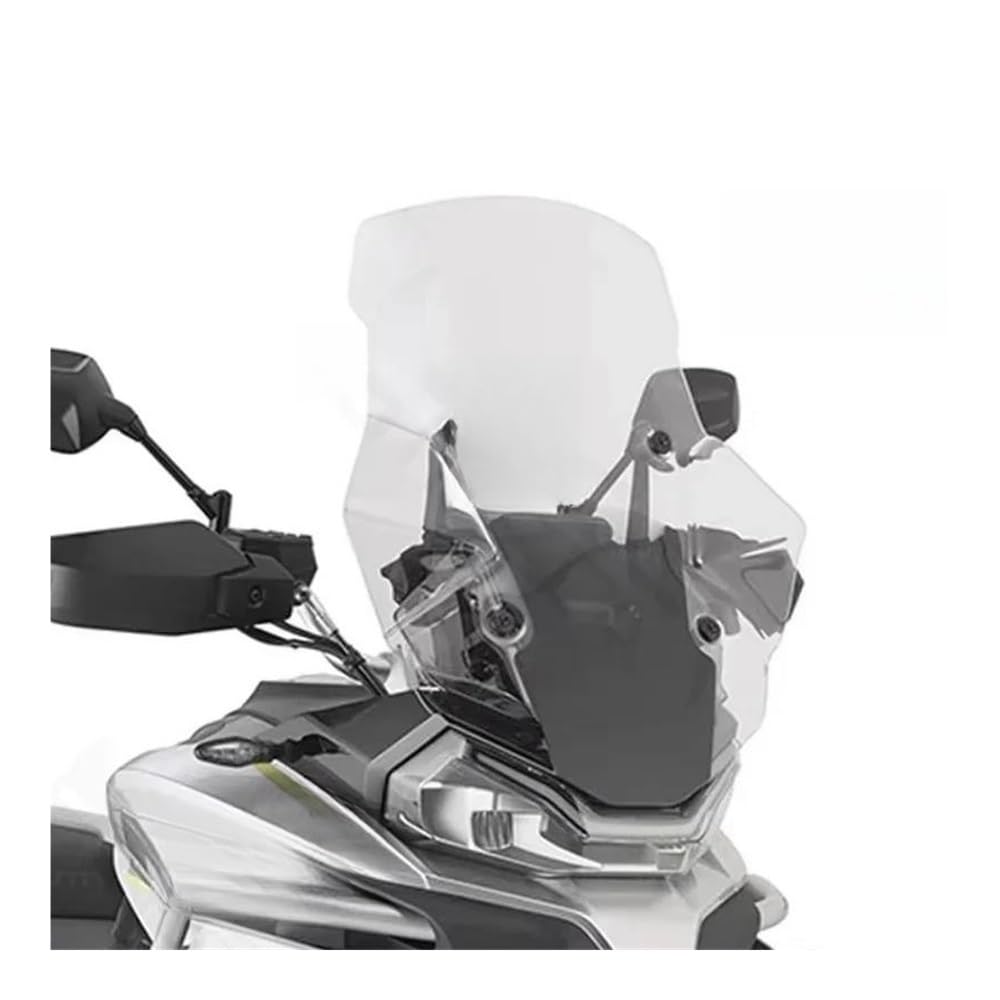 LLYIXUAI Motorrad Windabweiser Für 800MT Motorrad Windschutzscheibe Windschutz Windabweiser Visier Windschutzscheibe Spoiler(Transparent 59CM) von LLYIXUAI