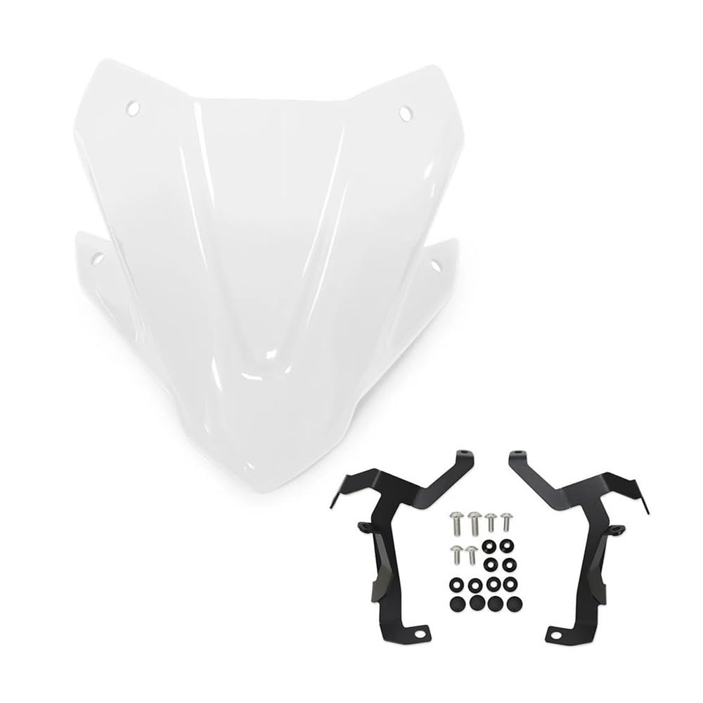 LLYIXUAI Motorrad Windabweiser Für CB750 Für Hornet 2023 2024 Motorrad Zubehör Windschutzscheibe Verlängerung Spoiler Deflektor Windschutzscheibe(Transparent) von LLYIXUAI