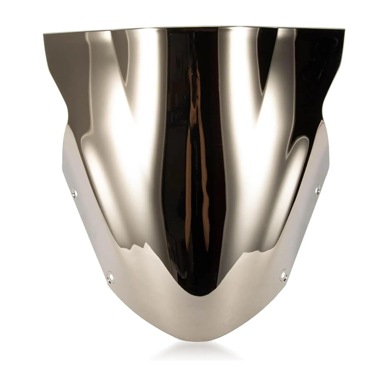 LLYIXUAI Motorrad Windabweiser Für NI&nja 650 Für ER6F 2009 2010 2011 Motorrad Windschutzscheibe Windschutz Motobike Windabweiser(Chrome) von LLYIXUAI