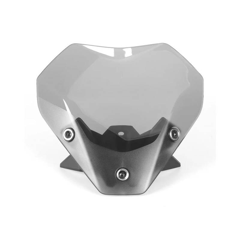 LLYIXUAI Motorrad Windabweiser Für S1000R 2021 2022 2023 Motorrad Spoiler Windschutz Windschutz Windabweiser Bildschirm Spoiler(Gray) von LLYIXUAI