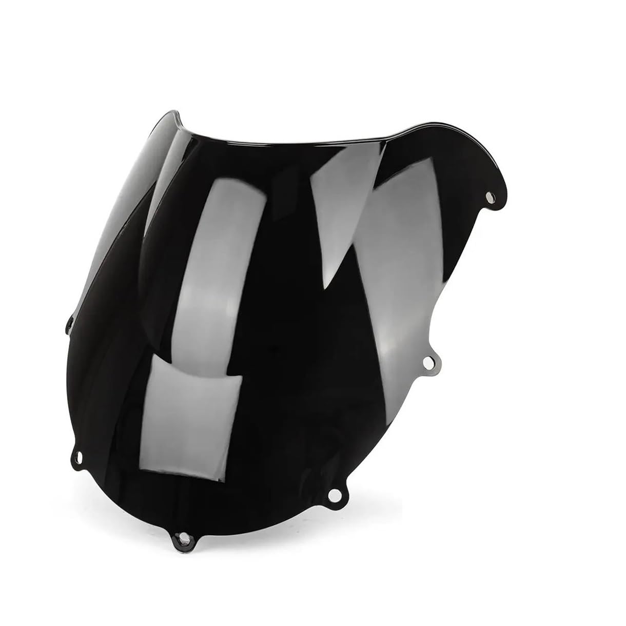 LLYIXUAI Motorrad Windabweiser Für Suzuki Für GSXR 600 750 1996-1999 Motorrad Front Wind Bildschirm Schutzhülle Windschutzscheibe Windschutz(Black) von LLYIXUAI