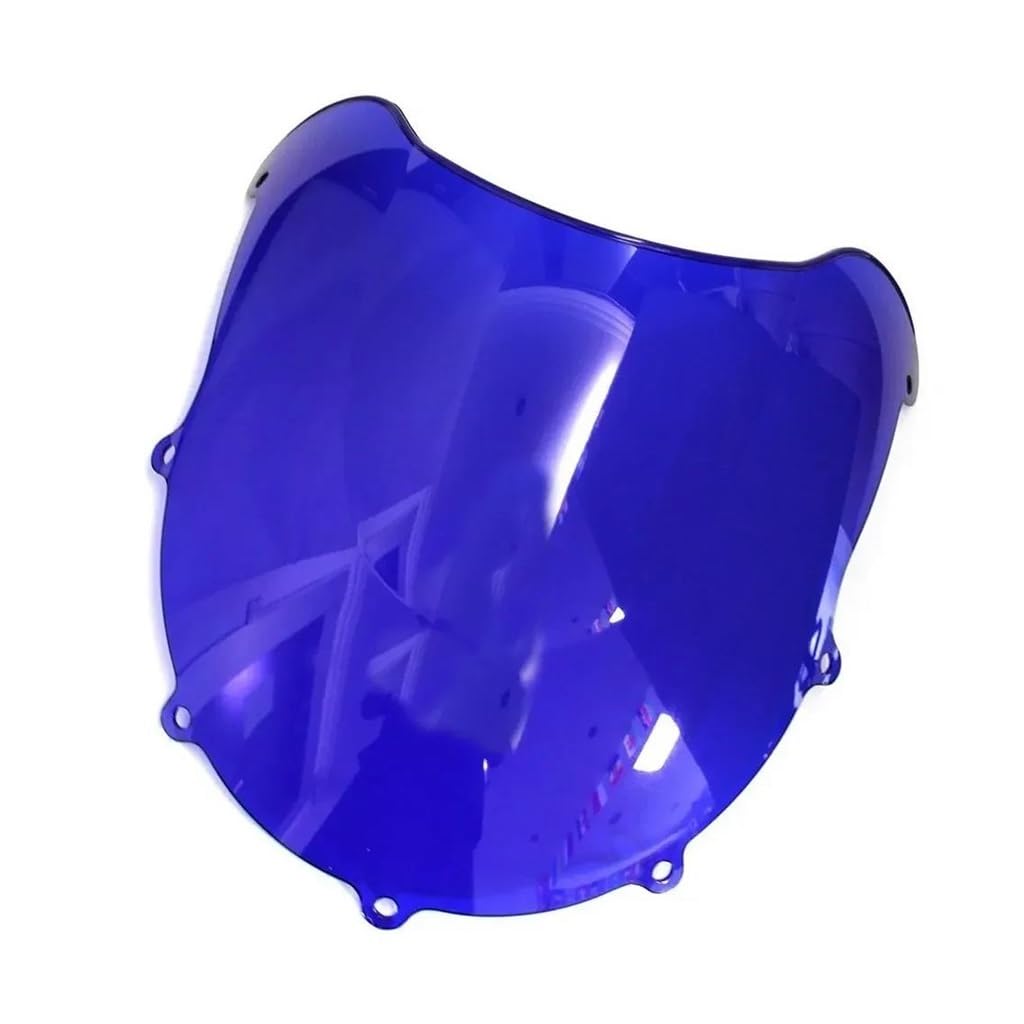LLYIXUAI Motorrad Windabweiser Für Suzuki Für GSXR 600 750 1996-1999 Motorrad Front Wind Bildschirm Schutzhülle Windschutzscheibe Windschutz(Blue) von LLYIXUAI
